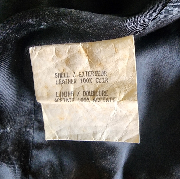 Vintage Pre-Owned Ladies Leather Jacket - Picture 3 of 4